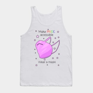 Make Pride Accessible Wear A Mask! Tank Top